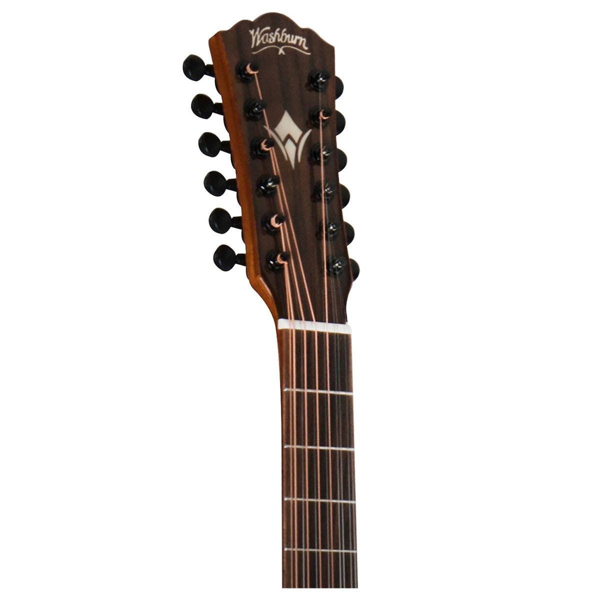 Washburn Comfort Deluxe 12 String Grand Auditorium Acoustic Electric Guitar