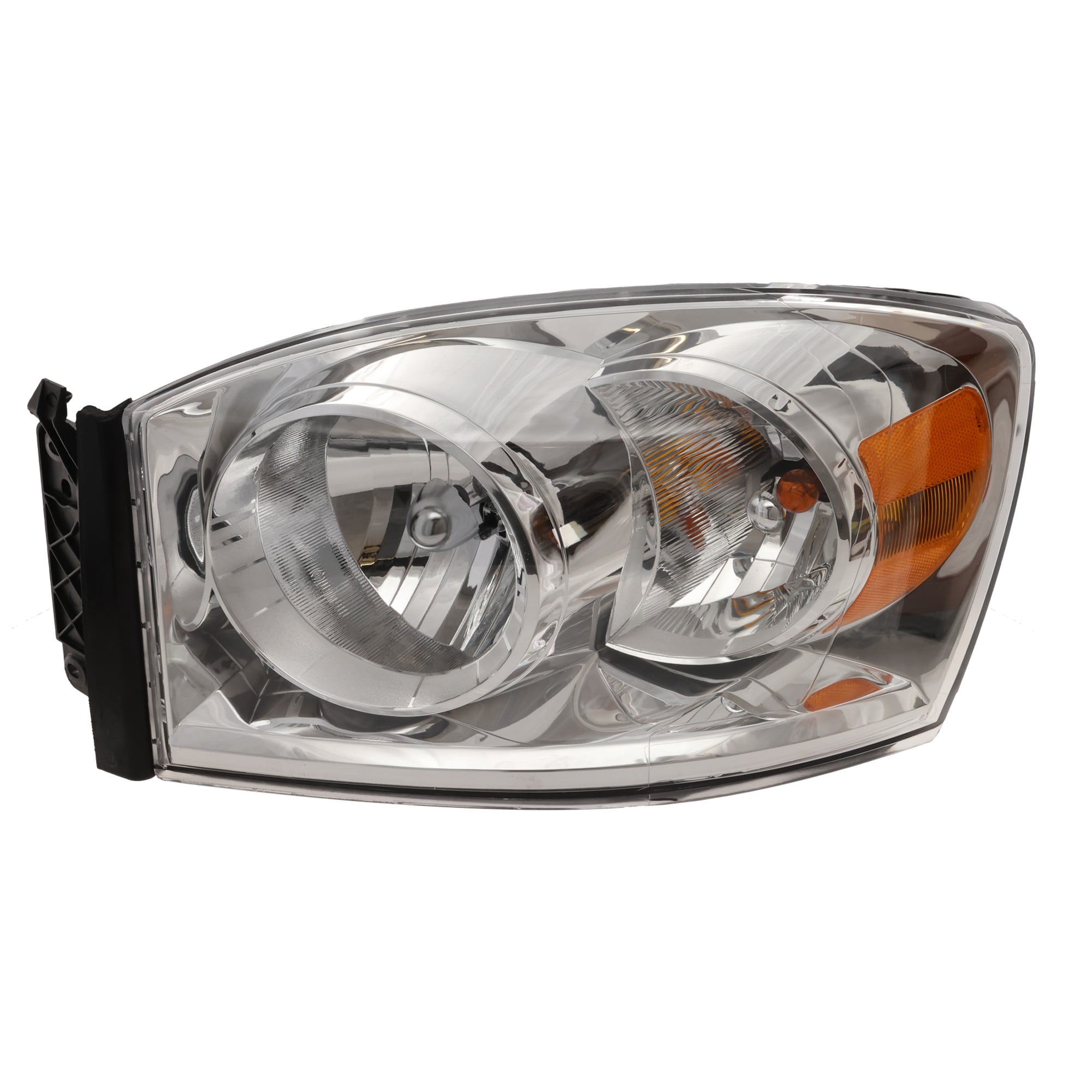 Headlight Compatible With 2007-2009 Dodge Ram 3500 2500 SET of 2 Left Driver and Right Passenger Side Halogen With bulb(s)