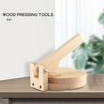 thumbnail image 4 of Jinsinto Wooden Tortilla Press Dumpling Skin Maker Chapati Press Roti Taco Corn Maker Pressing Tools Kitchen Gadgets Accessories, 4 of 5