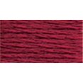 thumbnail image 1 of DMC coton 6 brins fil à broder 8 m (8.75 yd), rouge, 1 of 3