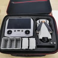 thumbnail image 1 of kurtrusly Carry Case Lightweight EVA Inner Strap Body Storage for DJI Mini 3 Pro Drone Nylon, 1 of 8