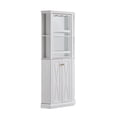 thumbnail image 3 of Gramercy Way Jill Zarin Home Corner Bar Cabinet White, 3 of 5