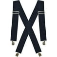 thumbnail image 2 of Hold’em Suspenders for Men Heavy Duty for Big and Tall Adult - Navy, 2 of 7