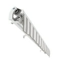 thumbnail image 6 of Awntech 10 Ft Maui Right Motorized Heavy Duty Patio Retractable Awning (120in x 9.25in x 96in), Gray/White Stripe, 6 of 7