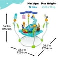 thumbnail image 5 of Bright Starts Disney Baby Finding Nemo Adjustable Baby Activity Center Jumper, 5 of 17