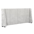 thumbnail image 3 of Cabecera Milan Gris King Size + Box Base Cama Slim King Size, 3 of 6