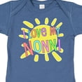 thumbnail image 4 of Inktastic I Love My Nonni Sun and Rainbow Letters Boys or Girls Baby Bodysuit, 4 of 5