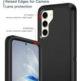 thumbnail image 2 of For Samsung Galaxy S24 / SM-S921 Heavy Duty Shockproof Armor Protective Hybrid Case Cover With Clip Red/Black, 2 of 7