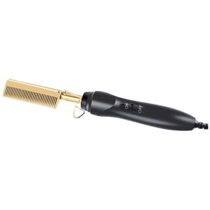 WIFKLSIIPG Double usage Cuivre sec et humide Comb Lève-cheveux Curling ménager Bangs multifonctionnels Comb électrique Lisse-cheveux
