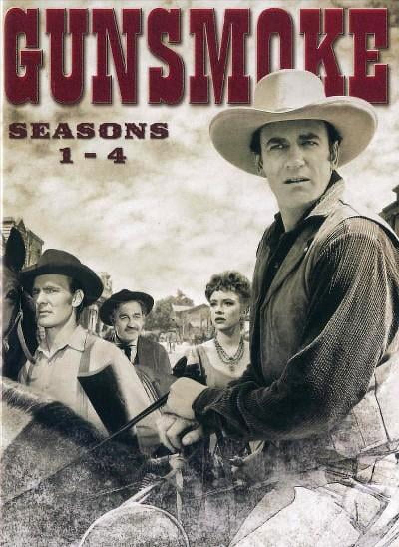 Gunsmoke: The Complete TV Show Seasons 1-4 Box Set (DVD) - Walmart.com