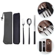 thumbnail image 3 of 1 Set Fork Spoon Chopstick Kit Travel Cutlery Kit Portable Tableware Kit Lightweight Cutlery Kit, 3 of 9