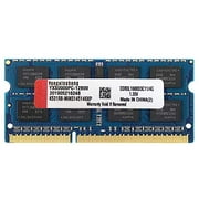 4GB DDR3 DDR3L 1600MHz SODIMM RAM (PC3-12800) CL11 204Pins 1.35V Non-ECC Unbuffered Laptop Memory (Blue)