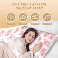 thumbnail image 4 of Easygdp Kawaii Pigs Long Body Pillowcase - Super Soft Microfiber Body Pillow Case - Envelope Closure, Cool, Anti-Fading- 20x54 in, 4 of 8