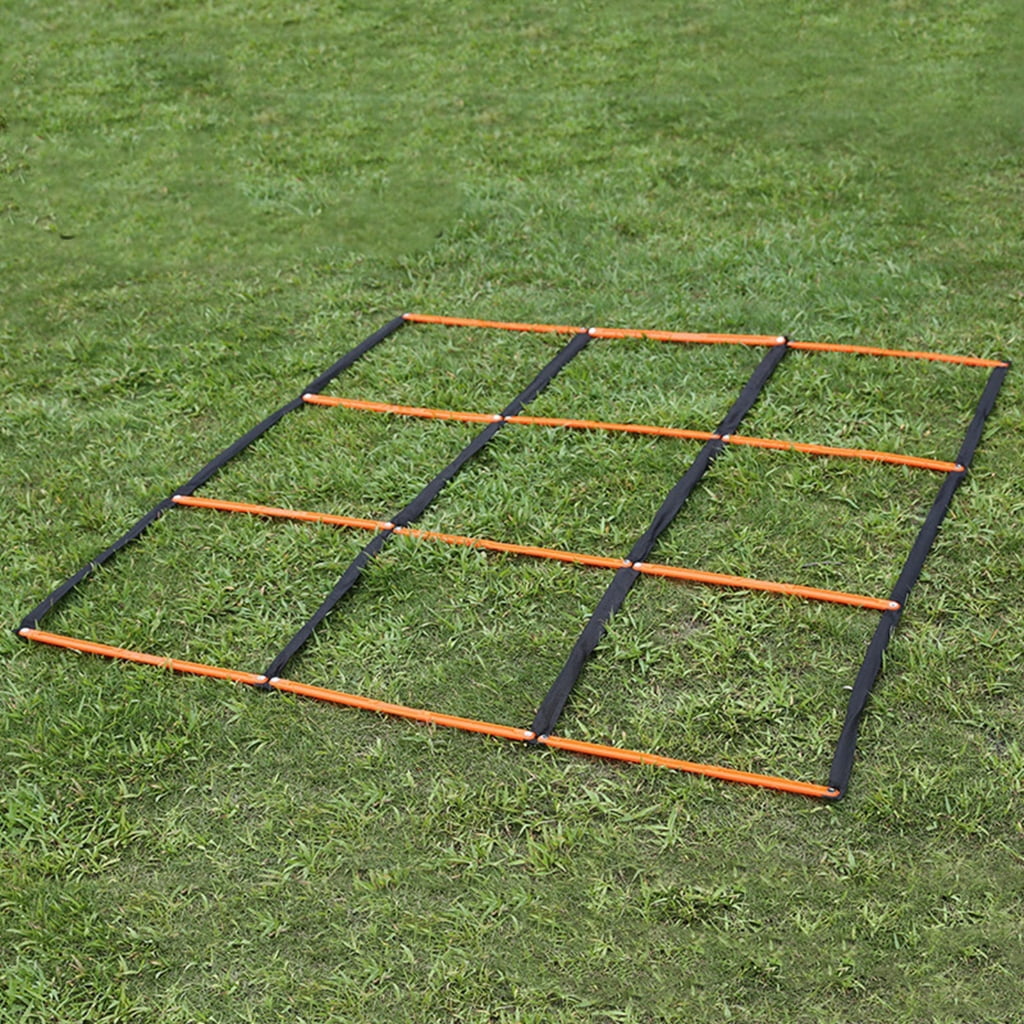 Reinforced Nylon Sports Agility Ladder With AntiSlip Rungs For Football Basketball Boxing Workouts Training Tool