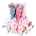 thumbnail image 2 of Manta de peluche Hudson Baby Cute-A-Saurus de 36 x 36 cm, paquete de 3, 2 of 5