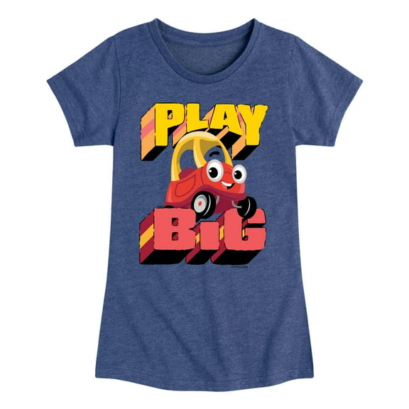 Little Tikes - Original - Play Big - Toddler & Youth Girls Short Sleeve Graphic T-Shirt