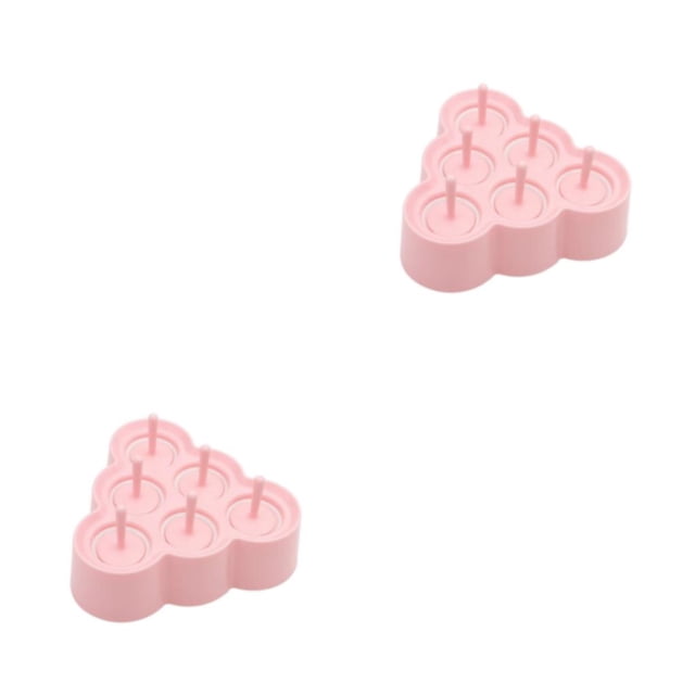 Moldes de Cubitos de hielo Inteprter Triangulum rosa 2Conjunto