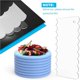 thumbnail image 5 of Juego De Raspadores De Acrílico Para Pasteles, Alisadores Transparentes Para Bordes De Pasteles, Espátula Ergonómica Ligera Para Pasteles, Para Hornear En Casa, Panadería, Pastelería Serendint HA018528-00, 5 of 7