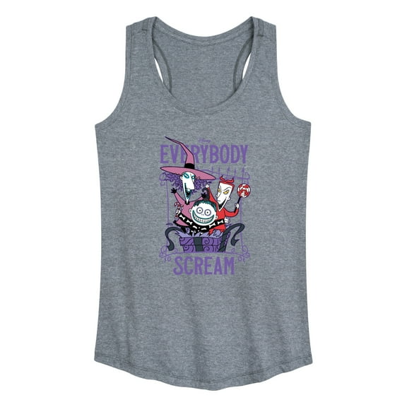 The Nightmare Before Christmas - Everybody Scream - Women's Racerback Tank Top