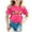Pink, variant on Gerichy Girls Short Sleeve T Shirts Girls Valentines Day Graphic Print Summer Short T-Shirts for Girls Round Neck Tee Tops