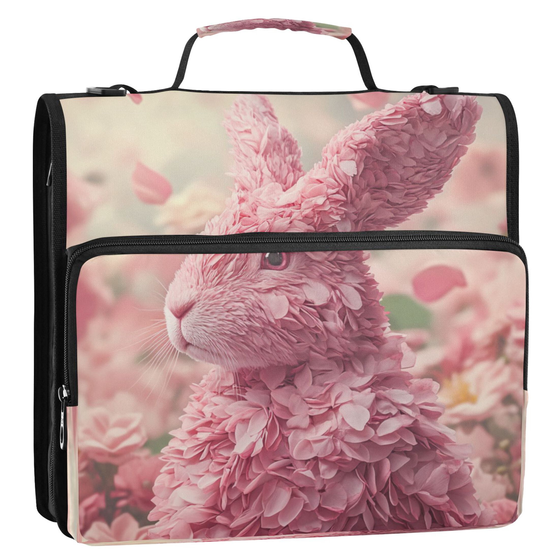 YAZAOO Zipper Binder trapper keeper Documents Organized Design Floral Dream Printed