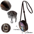 thumbnail image 5 of Lsque Magical Bees Twilight River Pattern Shoulder Bag – Microfiber Leather Crossbody with Detachable Strap & Handle Ring, Waterproof & Durable, Elegant Everyday Carry, 5 of 5