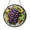 Acrylic 3.5 Inch, variant on Grapes Stained Glass Suncatcher for Window Decor, Lush Vineyard Fruit Artwork Hanging for Kitchen or Dining Space, Wine Lover Gift