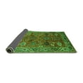 thumbnail image 2 of Ahgly Company Indoor Rectangle Oriental Green Traditional Area Rugs, 7' x 9', 2 of 4