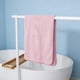 thumbnail image 1 of Toalla De Vellón Toalla de baño extragrande rosa de 35 x 70 cm, súper suave, absorbente y de secado rápido (1 unidad) JASKFLY, 1 of 8