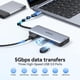 thumbnail image 4 of Adaptador USB C Hub HODO 6 en 1 con HDMI 4K, USB 3.0, SD/TF para MacBook, 4 of 7