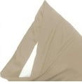 thumbnail image 4 of Egyptian Cotton 600 -TC Luxury 2 PC Pillow Cases Super King Size (20x 36 inches ) Beige, 4 of 5