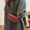 thumbnail image 3 of SPEKSEE Women Creative Pin Handbag with Chain PU Leather Elegant Dinner Bag Large Capacity Versatile Sling Bag Wedding Party Evening, 3 of 9