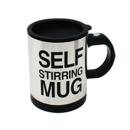 

400ml Automatic Self Stirring Mug Smart Lazy Coffee Milk Mixing Mug Stainless Steel Thermal Cup Electric Juice Mixer Cup Blender