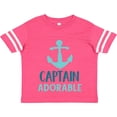 thumbnail image 3 of Inktastic Captain Adorable, Boat Anchor, Sailor, Sailing Boys Toddler T-Shirt, 3 of 5