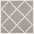 thumbnail image 2 of Safavieh Dhurries Roslyn Geometric Area Rug, Gray/Ivory, 4' x 4' Square, 2 of 7