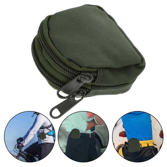 Tineasur Outdoor Waist Bag Men's Outdoor Multi-Purpose Waist Bag Olive Green 1Pack