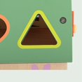 thumbnail image 3 of Shape Sorter House Classic Educational Shape Matching Game Fine Motor Skills Toy, 3 of 10
