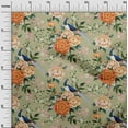 thumbnail image 3 of oneOone Silk Tabby Light Green Fabric Asian Chinese Craft Projects Decor Fabric Printed By The Yard 42 Inch Wide, 3 of 4