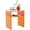 Orange, variant on Clear Acrylic End Table 2-Tier Bedside nightstand for Living Room Bedroom Home Decor (Clear)