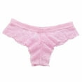 thumbnail image 2 of HOMBOM Panties for Women Sexy Cheeky Cotton Breathable Pink Breathable Underwear for Women M, 2 of 3