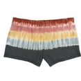 thumbnail image 2 of P.J. Salvage Womens Multi Colored Tye-Dye Pajama Shorts, Multicoloured, Small, 2 of 2