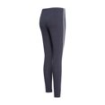 thumbnail image 6 of Women's Concepts Sport White/Charcoal Cleveland Browns Sonata Short Sleeve Top & Leggings Set, 6 of 6