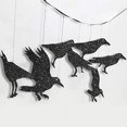 thumbnail image 3 of Decoraciones de cuervos negros Cheerland con purpurina para Halloween 32 piezas, 3 of 3