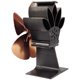 thumbnail image 3 of Para estufa de leña/leña/chimenea Ventilador de estufa de leña diseñado con 4 aspas Ventiladores de chimenea alimentados por calor Negro TP2004-4, 3 of 5