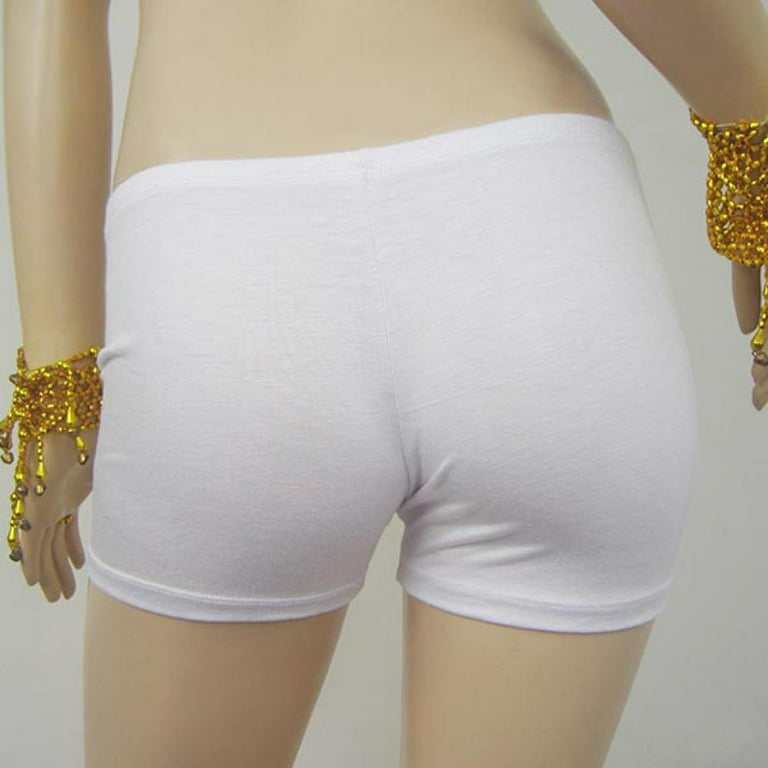 Belly Dance Costume Cotton Safety Underwear Short Pants Tight Leggings  Women's Soft Underwear Briefs Panties 