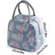 thumbnail image 4 of Bolsa de almuerzo Bolsa de asas para mujer Bolsa de refrigeración aislada abierta de par en par Regalo resistente al agua kaili Sencillez, 4 of 5