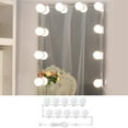 thumbnail image 2 of Mirror Lamp USB Makeup Light 2/6/10/14Bulbs for Makeup Mirror Dressing Table Bathroom Wall ,Widely Use, 2 of 7