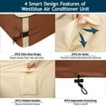 thumbnail image 3 of Westblue Central Air Conditioner Cover, Durable 600D Waterproof Resistant, 32" x 32" x36", 3 of 7