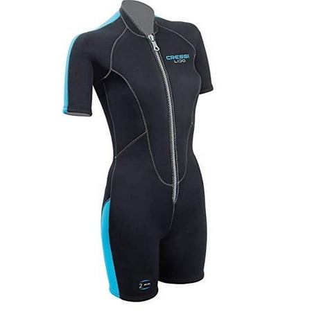 UPC: 0843607503181 | Cressi Lido Women s Premium Neoprene 2 mm Shorty Wetsuit
