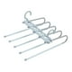 thumbnail image 3 of Perchas para pantalones que ahorran espacio, organizador multifuncional para pantalones, marco resistente antideslizante gris blanco, 3 of 9